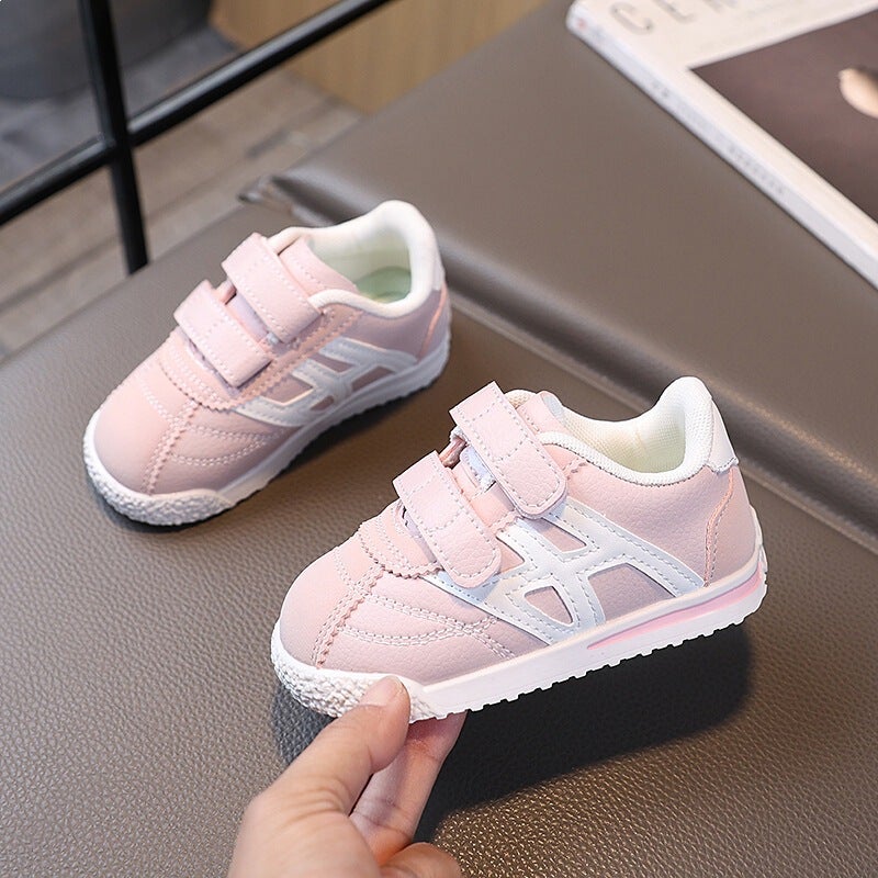 Mesh Sneakers Lightweight Flexible Sole Walking Shoes For Kids Indoor And Outdoor Activities - Image 1