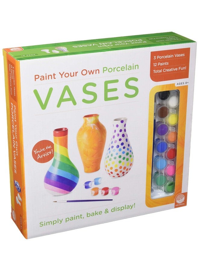 Mindware Paint Your Own Porcelain Vases Game - Image 2