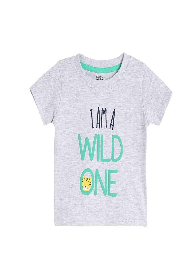 miniklub Baby Boys Henley Neck Short Sleeve T-Shirt And Bottom (3-6M) - Image 3