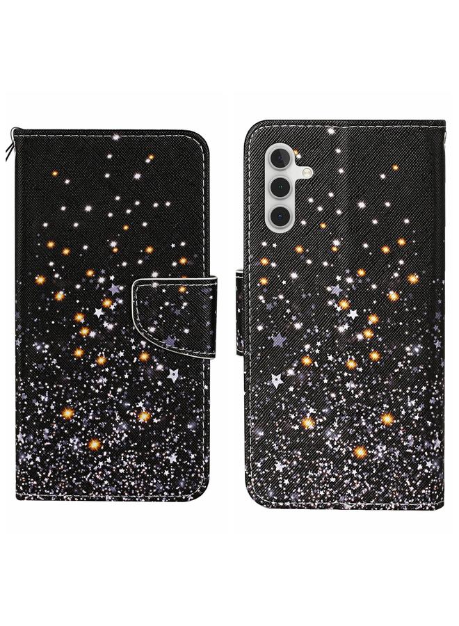 اس-توب جراب جلدي لهاتف Samsung Galaxy S25+ 5G بنمط رسم ملون - Image 1