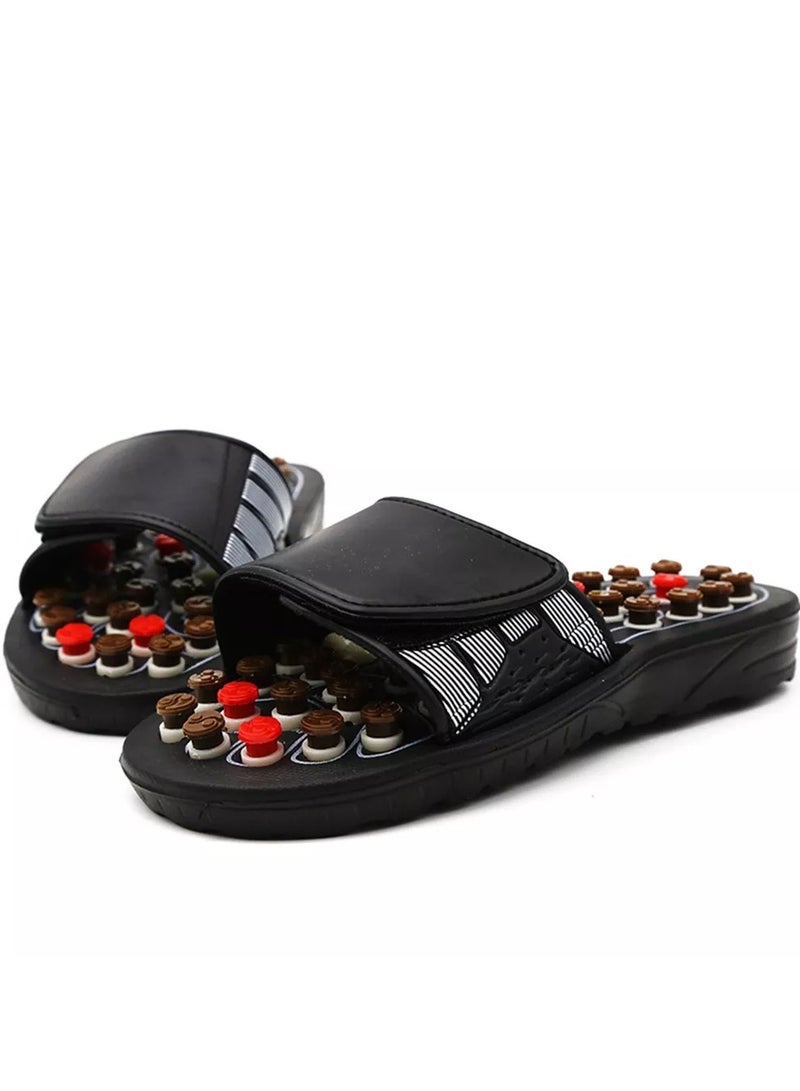 Loquat Feet Massage Soles Acupuncture Therapy Massage Shoes For Foot Activation Reflexology Feet Care Massager Sandal - Image 1