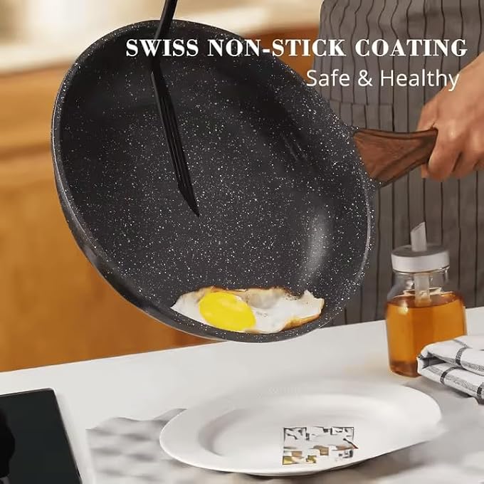 Unity Frying Pan And Skillet Pan  96 Inches Perfect For Delicious Effortless And Versatile Cooking - Image 3