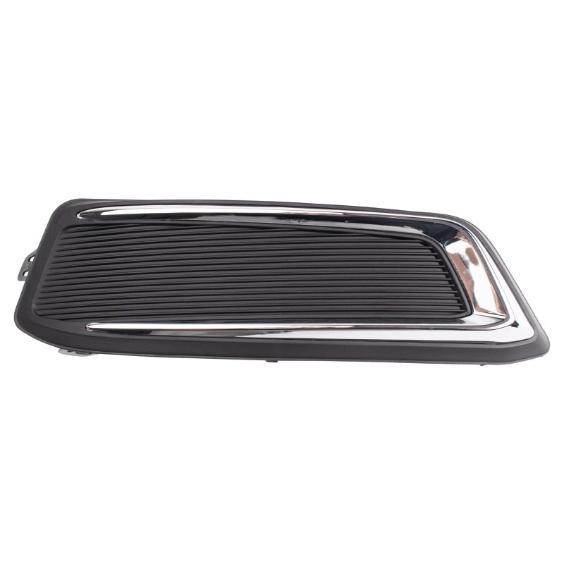غطاء فتحة ضوء الضباب الأمامي الأيمن TRQ كروم أسود جانب الراكب متوافق مع شيفروليه إمبالا 2014-2020 GM1039145