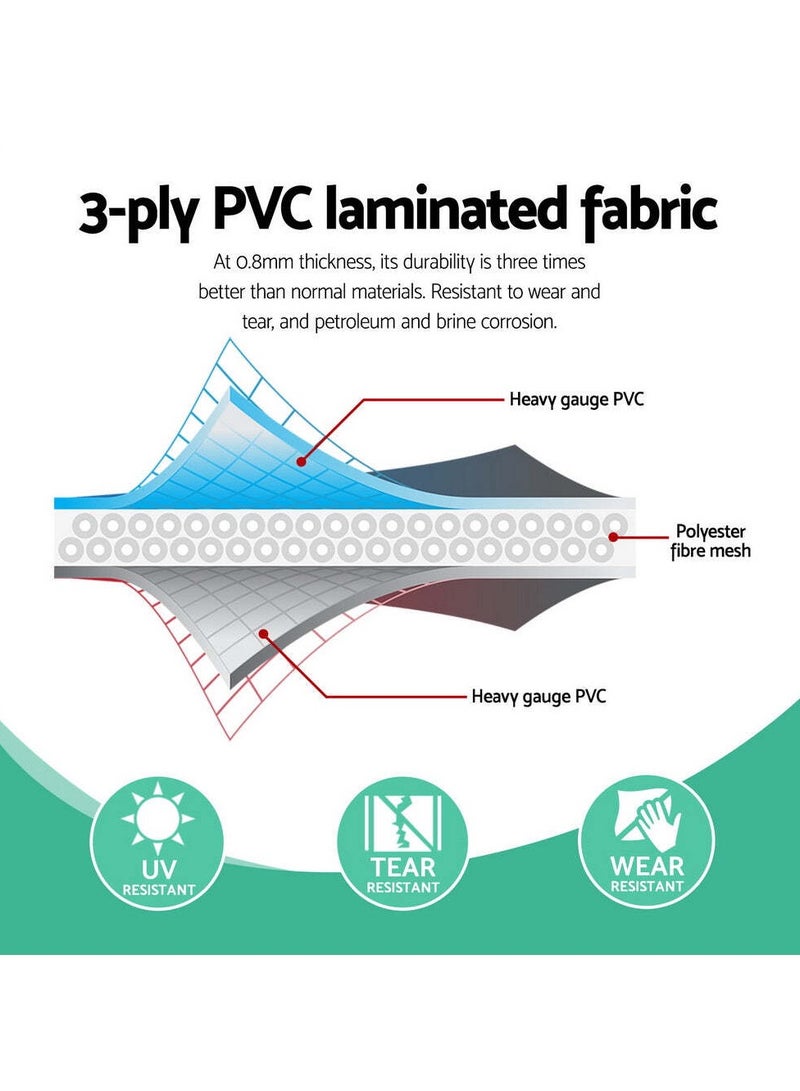 بست واي مسبح مستطيل Bestway Steel Pro™‎ بأبعاد 3.00 متر × 2.01 متر × 66 سم - متعة الصيف في حديقتك - Image 4