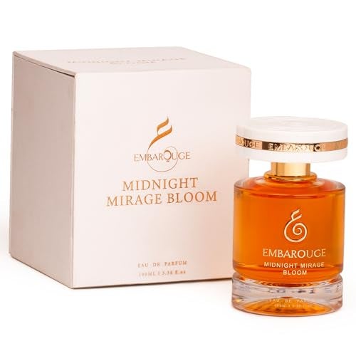 EMBAROUGE MIDNIGHT MIRAGE BLOOM Womens Fragrance Perfume for Women Chypre Top note 100 ml pack 34 Fl Oz Amber and Fougere fragrance Gift for Women Eau de Parfum EDP - Image 1