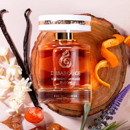 EMBAROUGE MIDNIGHT MIRAGE BLOOM Womens Fragrance Perfume for Women Chypre Top note 100 ml pack 34 Fl Oz Amber and Fougere fragrance Gift for Women Eau de Parfum EDP - Image 3