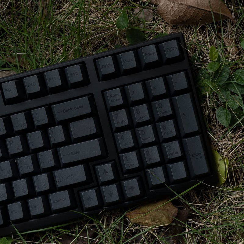 mintcaps PBT Japanese Gray Keycaps 144 Keys Cherry Profile DYE-Sub Custom Minimalist Keycaps for 60% 65% 70% 75% Cherry Gateron MX Switches Mechanical Keyboards - Image 5