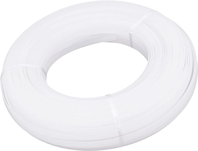 Aakriti Polyester Boning for Sewing White Plastic Boning Sew-Through Low Density Boning for Wedding Dress Corset Bridal Gowns Nursing Cap Lingerie Costume Hats and Handbags (12MM-BONING-25 Meter) - Image 1