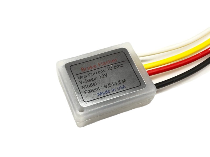 Timers.Shop Vehicle Brake Light Flasher Module. Safety Flash Light Alert. Universal. For Motorcycles and Cars. Model X1. Timeout lock. - Image 4