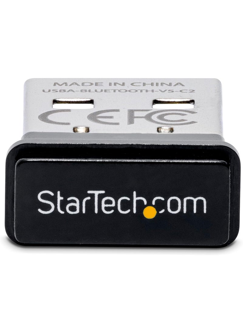 StarTech StarTechcom USB Bluetooth 50 Adapter USB Bluetooth Dongle for PCComputerLaptopKeyboardMouse BT 50 Adapter for Headsets Mini USB Bluetooth Receiver WindowsLinux USBABLUETOOTHV5C2  - Image 3