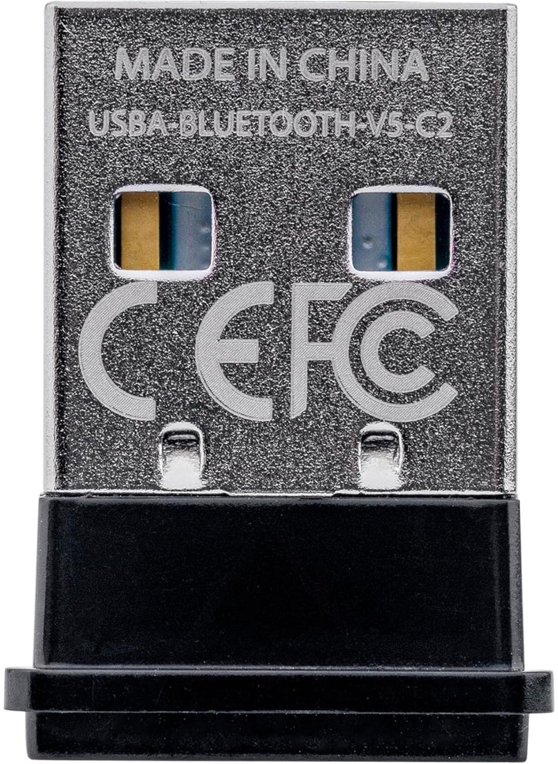 StarTech StarTechcom USB Bluetooth 50 Adapter USB Bluetooth Dongle for PCComputerLaptopKeyboardMouse BT 50 Adapter for Headsets Mini USB Bluetooth Receiver WindowsLinux USBABLUETOOTHV5C2  - Image 5