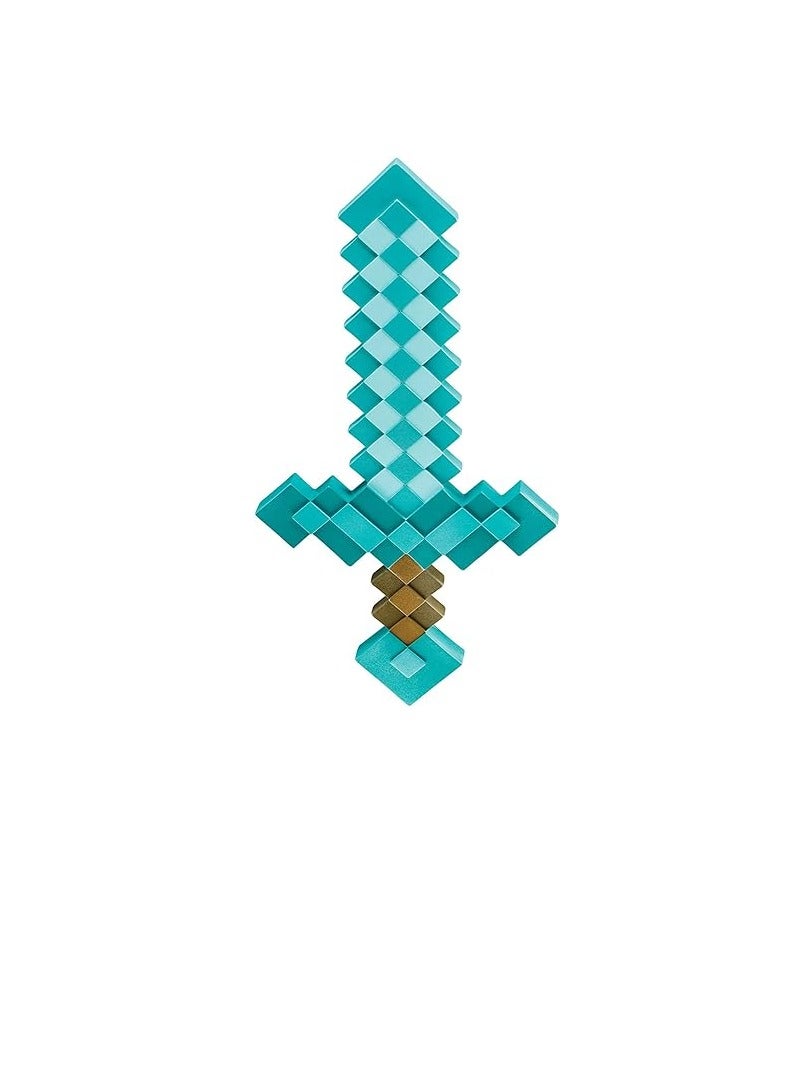 Minecraft Costume Sword and Pickaxe Combo, Official Minecraft Costume Accessory Set for Kids - Image 1