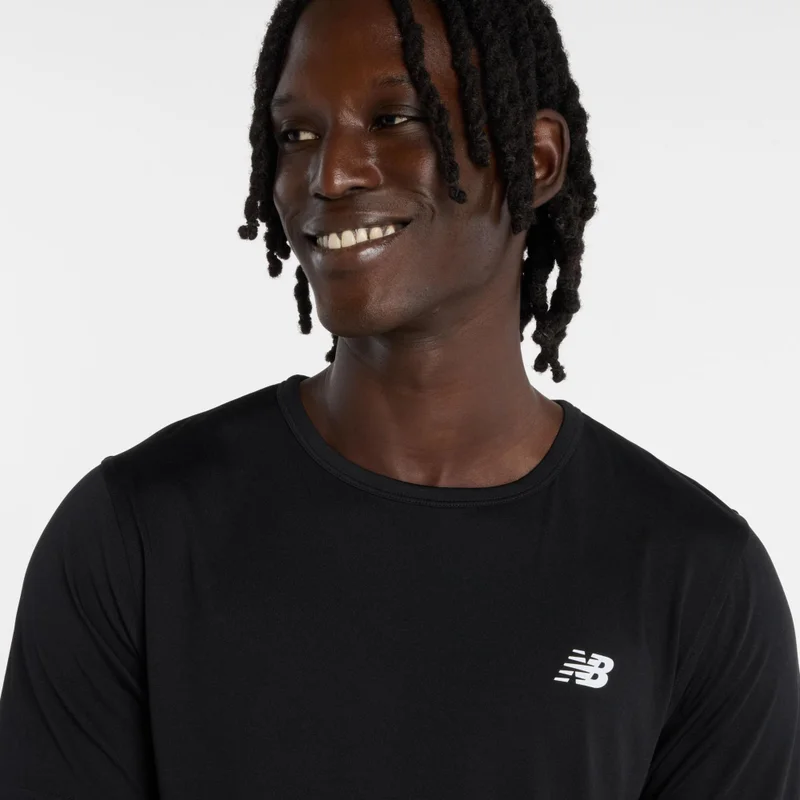New Balance Black Sport Essentials Utility T-Shirt for Men | Best Price UAE