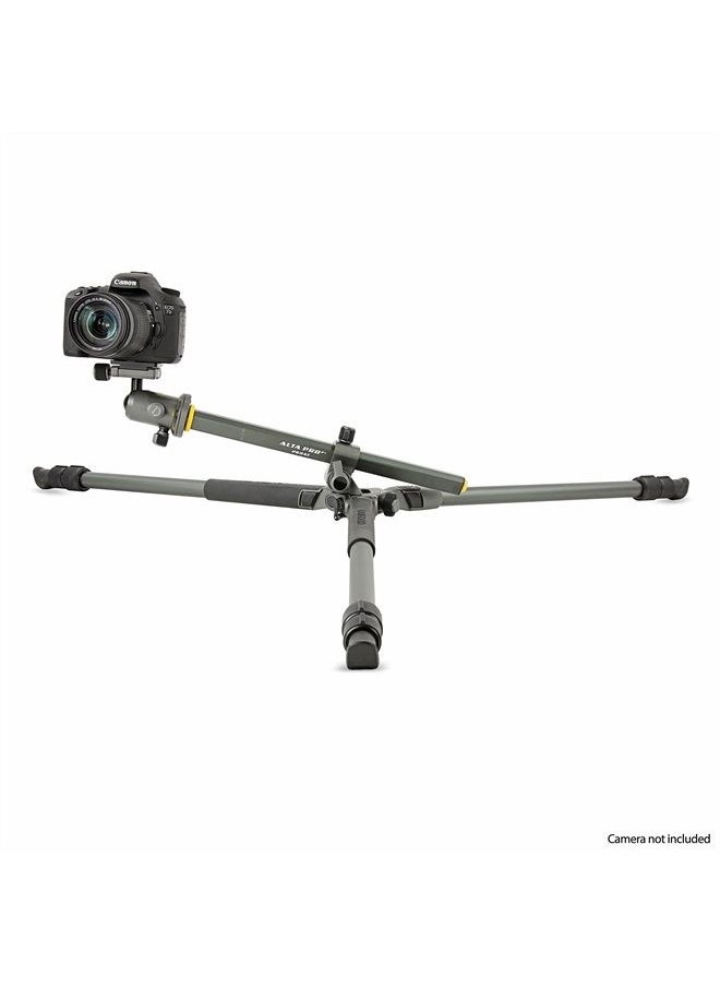VANGUARD Vanguard Alta Pro 2+ 263AB 100 Aluminum Tripod with Alta BH-100 Ball Head and Multi-Angle Center Column for Sony, Nikon, Canon DSLR Cameras  - Image 1