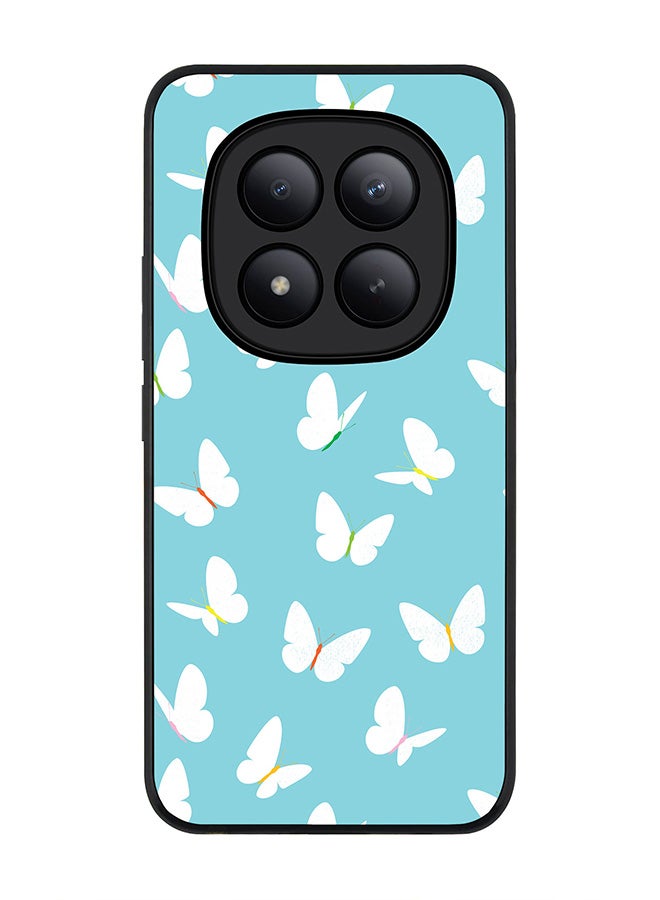 For Xiaomi Redmi Note 15 Pro+ / Poco M8 Pro Case,Slim fit Camera Protection, Shockproof Thin Phone cover  - Fluttering Butterfly