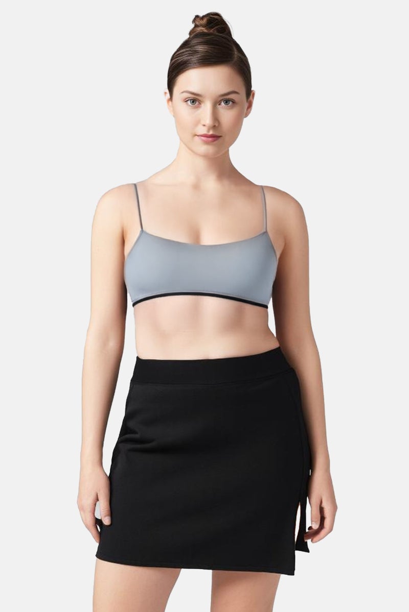 Adidas Women Plus Size Tennis Skorts, Black - Image 1