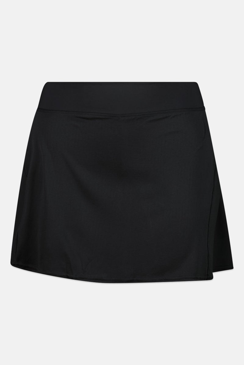 Adidas Women Plus Size Tennis Skorts, Black - Image 2