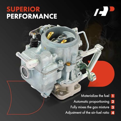 A-Premium 2 Barrel Carburetor Compatible with Nissan Datsun Sunny B210 A12 engines, Sunny Truck 1979-1981, Vanette 1978-1979, Sunny 1966-1982, Pulsar 1977-1980, Cherry 1970-1978, Mechanical Choke - Image 5