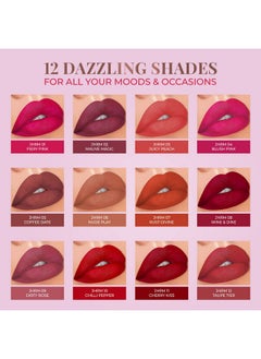 Just Herbs Matte Lipstick, Hydrating Nourishing and Liquid Waterproof Long Stay Relaxed Matte Bullet Lipsticks for Women 4.2 gm (Taupe Tier) - pzsku/Z41A1B7E0404AF8A4E6DCZ/45/_/1738306286/b7d877ce-9d41-4de6-9284-aadd42f471e6