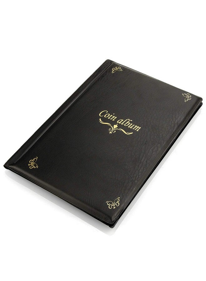 CenterZ 150 Pockets Coin Album, Penny Collecting Book, Souvenir Coins Collection Holder, Ideal for Pressed Pennies Passport, Hobby Coin Collector, Money Specie Display Storage Case (English, Black) - Image 4