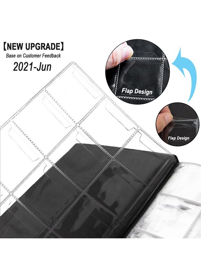 CenterZ 150 Pockets Coin Album, Penny Collecting Book, Souvenir Coins Collection Holder, Ideal for Pressed Pennies Passport, Hobby Coin Collector, Money Specie Display Storage Case (English, Black) - Image 2