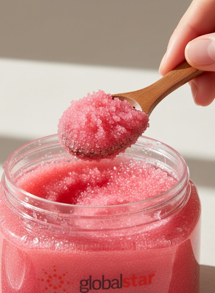 جلوبال ستار سكر مقشر جلوبالستار بالرمان 600 جرام – تقشير طبيعي لبشرة ناعمة ومتألقة - Image 3