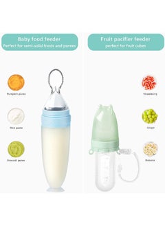 Termichy Baby Food Dispensing Spoon: Squeeze Feeder Dispenser for Baby - Self Feeding Bottle Spoon  - Image 5