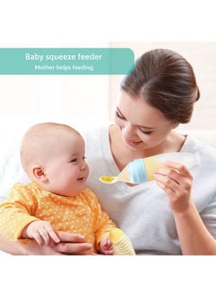 Termichy Baby Food Dispensing Spoon: Squeeze Feeder Dispenser for Baby - Self Feeding Bottle Spoon  - Image 2