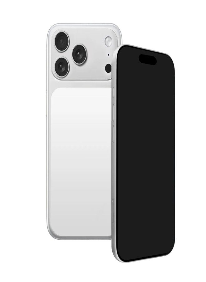 Faawxlo Fake Phone Dummy PropPhone, BlackScreen Decoy PhonePear PhoneNon-Working Phone17Air 17Pro Max, DisplayPhone Look Like Real Phonepro max 17 (17ProMax,White,Black Screen) Prop Mobile Phone - Image 1