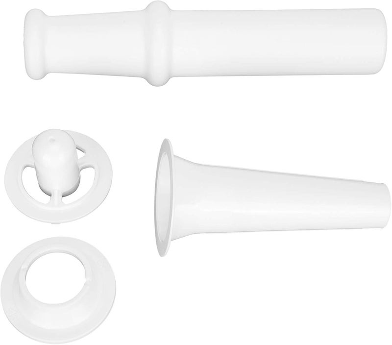 Pilipane Universal Food Pusher Sausage Filler Nozzle Kubbe Attachment Kit ABS Plastic Shell Easy to Install and Replace Sausage Attachment for 5 Meat Grinder Stand Mixer - Image 1