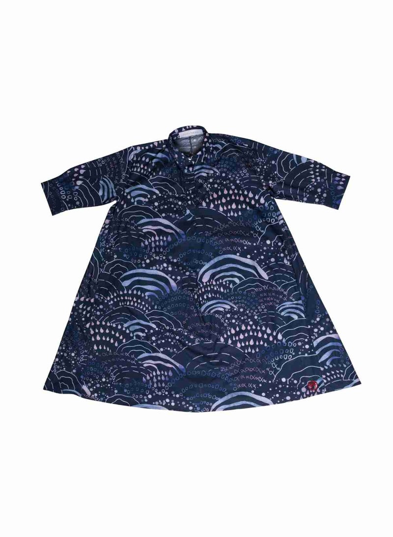 STUDIO HANHAN Dress Navy Blue  - Image 1