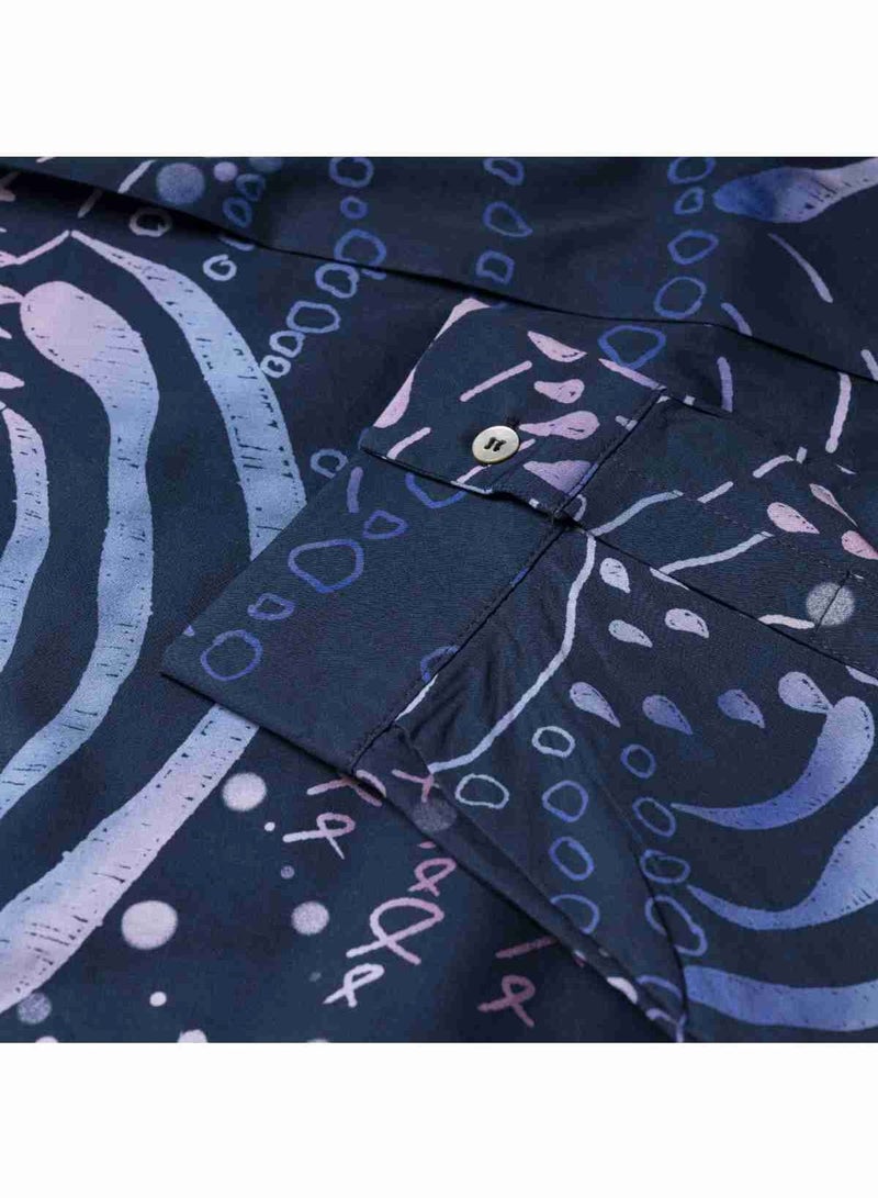 STUDIO HANHAN Dress Navy Blue  - Image 5
