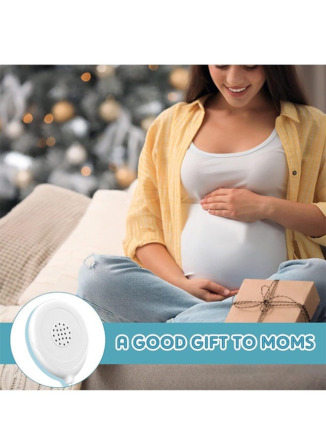 DUNISO Baby bump earphones, pregnancy belly speaker，portable prenatal education music machine，easy to operate, have good sound quality, and come with adapter cables，for pregnant women - Image 4