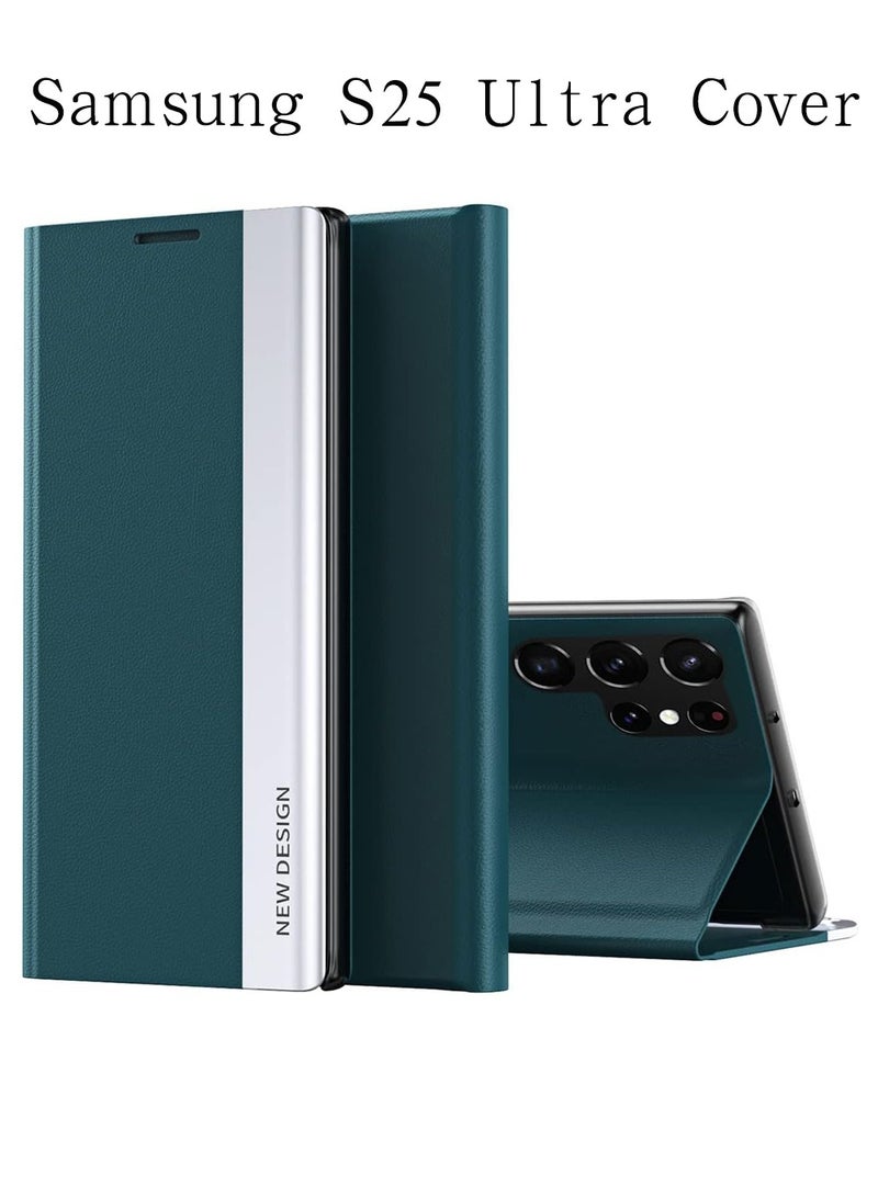 X-level Samsung Galaxy S25 Ultra Cover Case with Full Body Back Front Screen Slim Flip Cover,Anti-Scratch,Nano Adsorption,Stand Function,Protector for Samsung S25 Ultra  - Image 1
