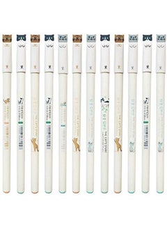 12 Pack Black Gel Ink Pens Cute Cat Pens 0.38Mm Kawaii Students Gift School Prize Boy And Girl Birthday Present - pzsku/Z41A236EB9280A1C7DB3DZ/45/_/1733731579/b604765d-bbb3-4bb4-afc5-f1dc05f5c73a