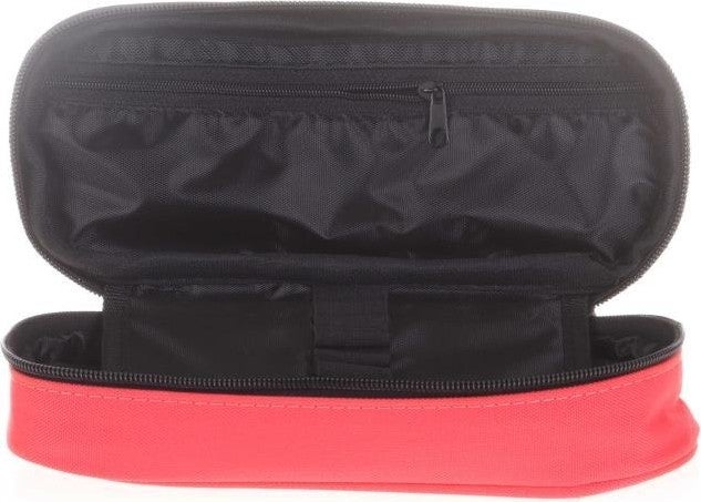 KAUKKO Pencil Bag with Special Compartment Coral K2367 - Image 2
