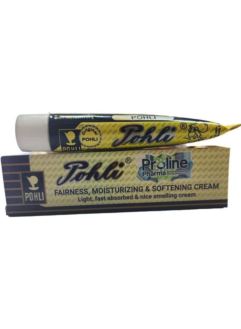 POHLI Fairness, Moisturizing & Softening Cream for All Skin Types – 30g - Image 2