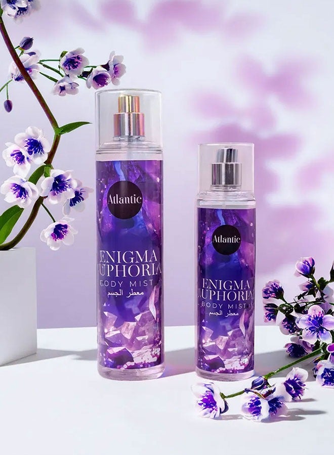 أتلانتيك بخاخ للجسم يدوم طويلاً من أتلانتيك إنجما يوفوريا، عبوة من عبوتين رذاذ للجسم 250 مل و150 مل - Image 2