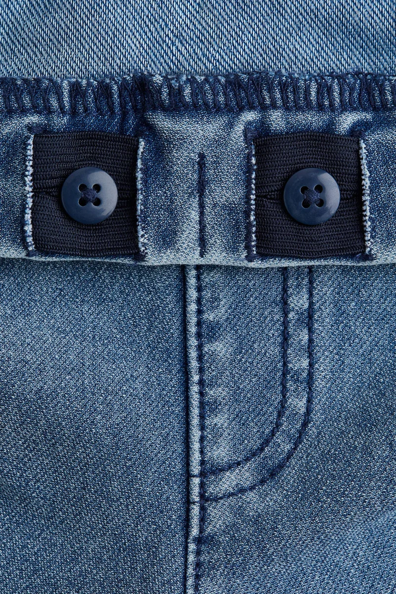 اتش اند ام بنطلون واسع بمظهر دنيم