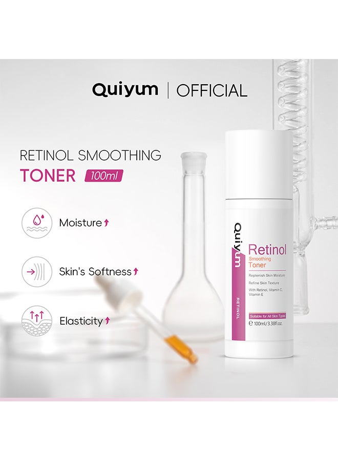 كويوم تونر QUIYUM Retinol، بشرة مرطبة ومرنة - 100 مل  - Image 2