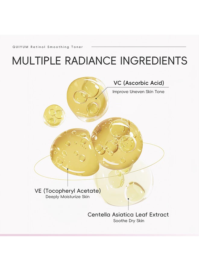كويوم تونر QUIYUM Retinol، بشرة مرطبة ومرنة - 100 مل  - Image 3