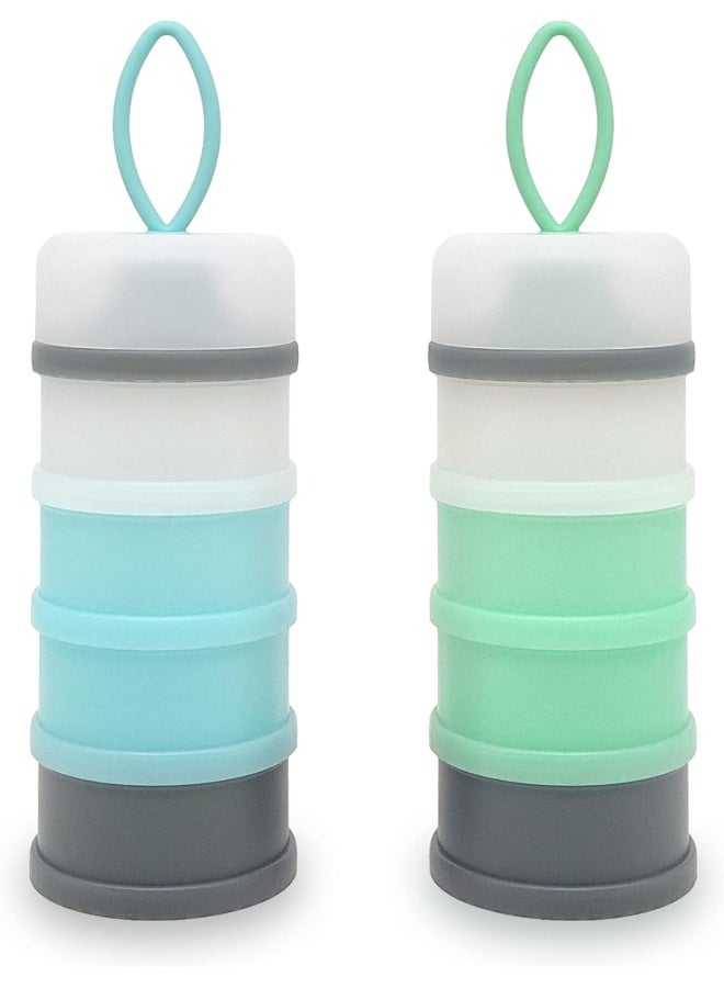 LADISO Baby Formula Dispenser, 2 Packs - Image 1