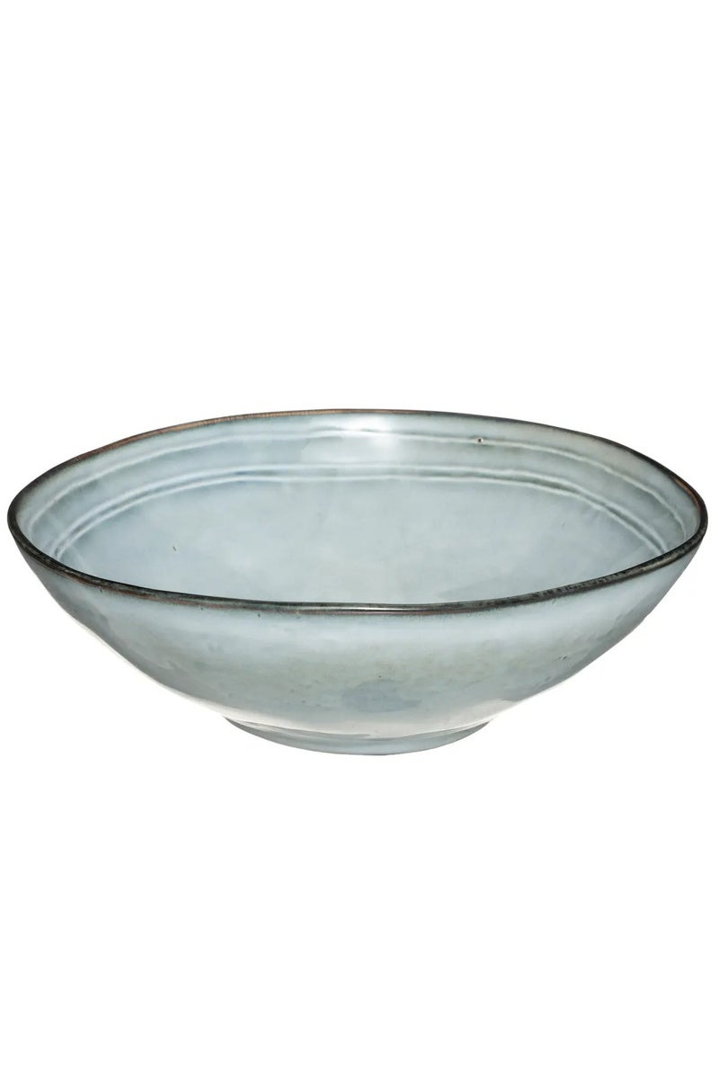 لوفت وعاء سلطة، عمق ٢٤.٥ × ارتفاع ٧.٥ سم، طقم من قطعتين، مصنوع من الحجر الرملي، متعدد الاستخدامات، EGRES-173543B - Image 5