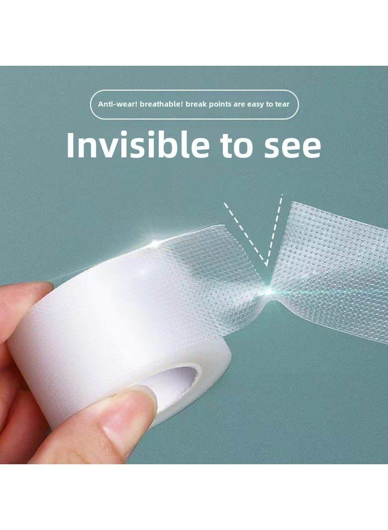 Ucanbe 2pcs Ultra-Soft Hypoallergenic Surgical Tape, Invisible Heel Pads for Women, Sandal & High Heel Foot Protection, Non-Woven Breathable Tape, Skin-Friendly & Long-Lasting Adhesive Rolls for Secure Wound Care - Image 5