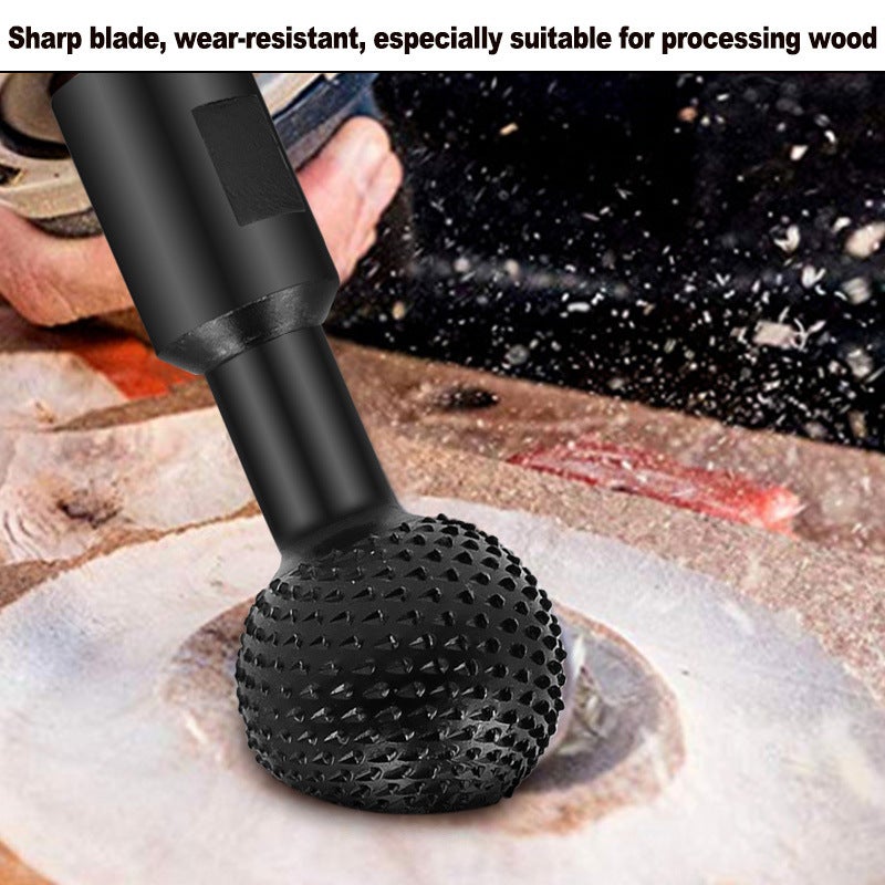 Supply of angle grinder ball grinding head ball chisel ball knife ball file grinding head woodworking grinding production(Angle grinder spherical grinding head-interface 14mm) - Image 4
