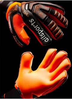 GROIC Goalie Gloves for Youth & Adult, Goalkeeper Gloves Kids with Finger Support, Soccer Gloves for Men and Women, Junior Keeper Football Gloves for Training and Match  - Image 3