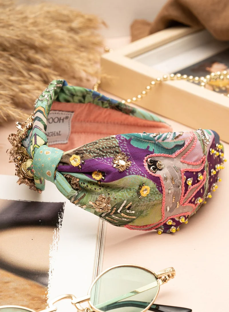 Joey & Pooh Fleur Forest Headband
