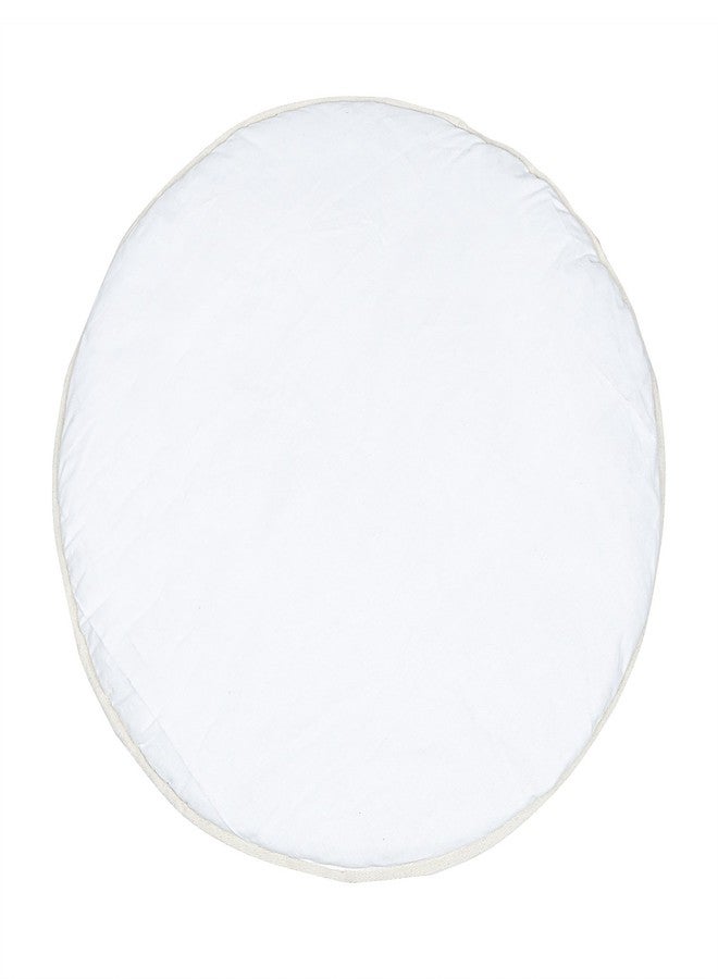 Creative Textiles Velvet Black & White Soft Baby Mat (Size : 90 CM Round) - Image 2