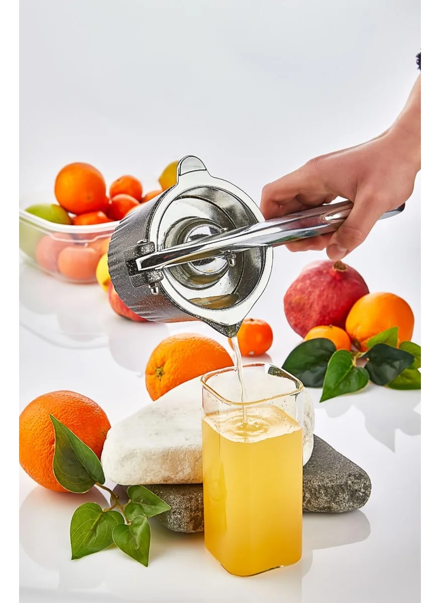 Nishev Casting Stainless Metal Squeezer Lemon Squeezer Orange Citrus Juicer Practical Kitchen Tool