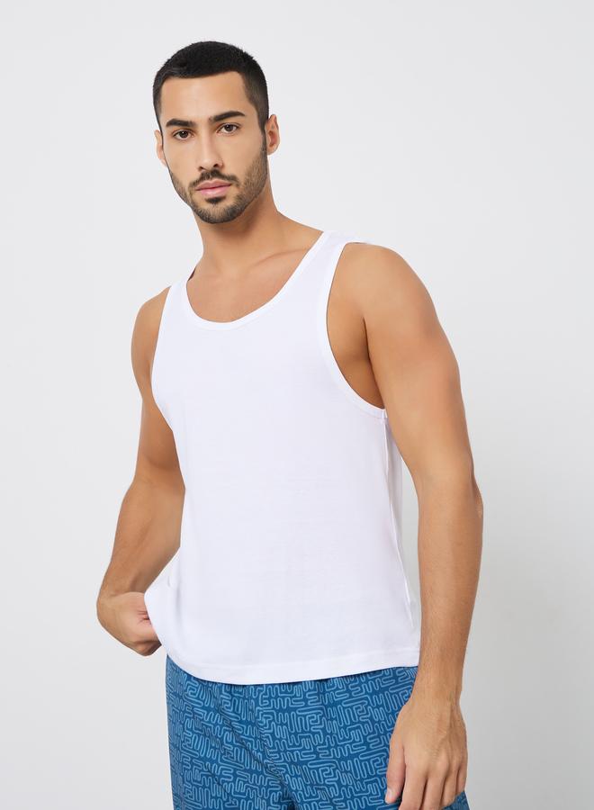 ستايلي مجموعة من 2 فيست قطني سادة - Image 2